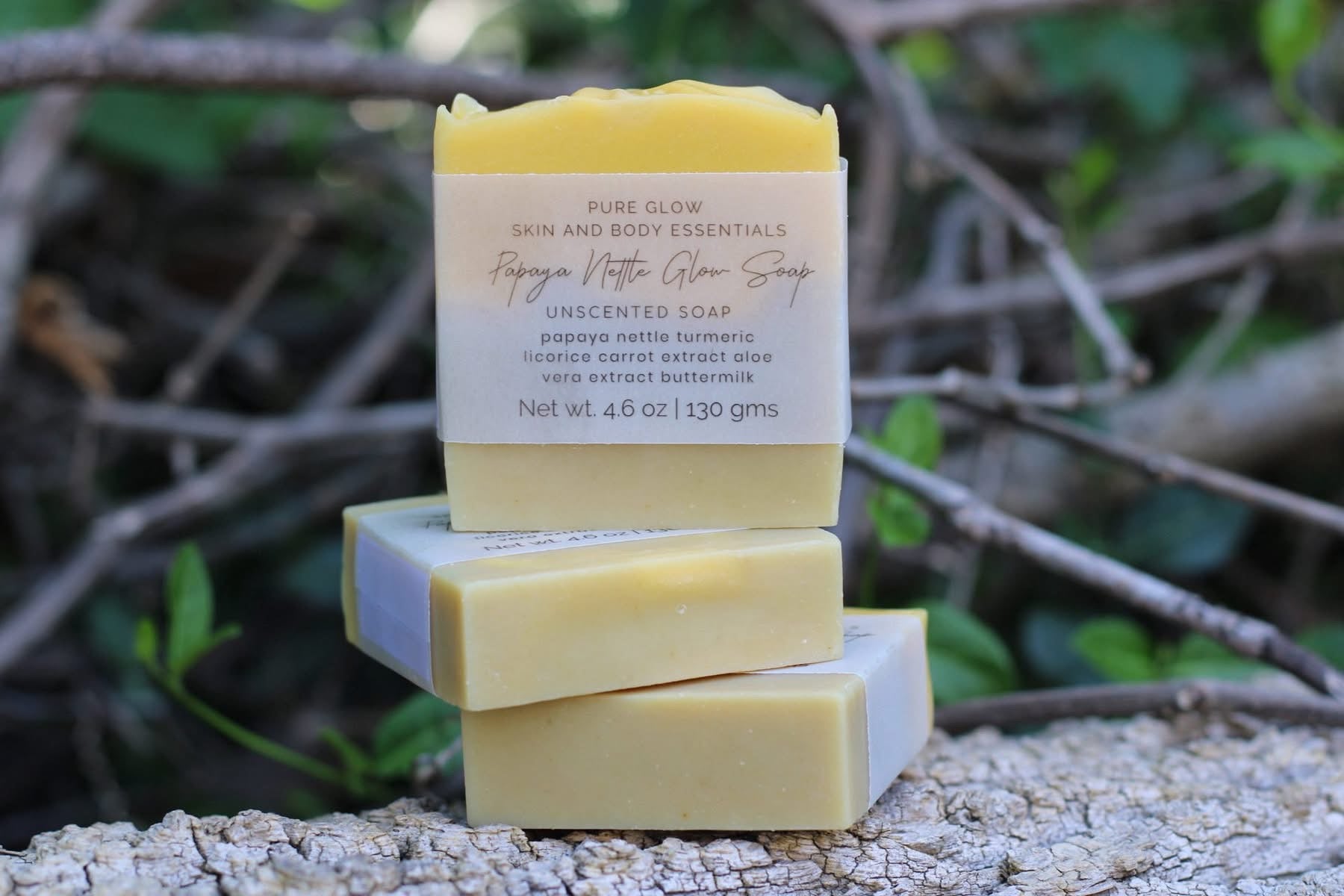 Papaya Nettle Glow Soap