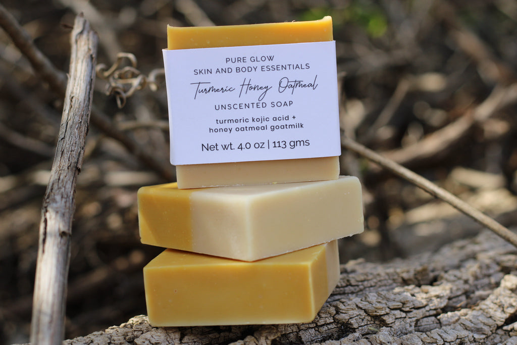Turmeric Honey Oatmeal Soap