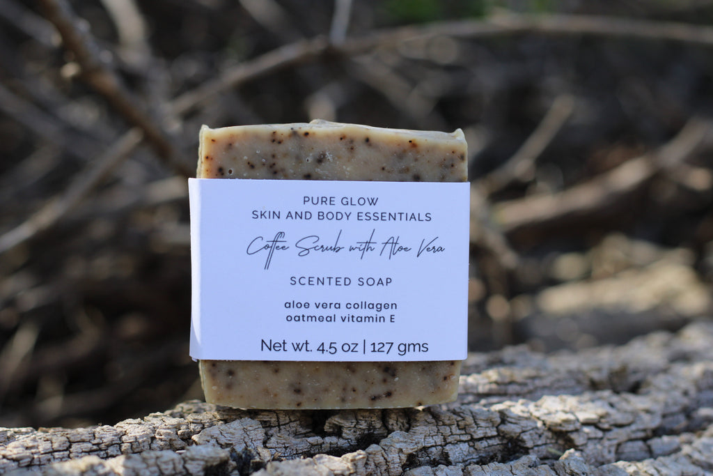 Coffee Scrub with Aloe Vera (Scented)