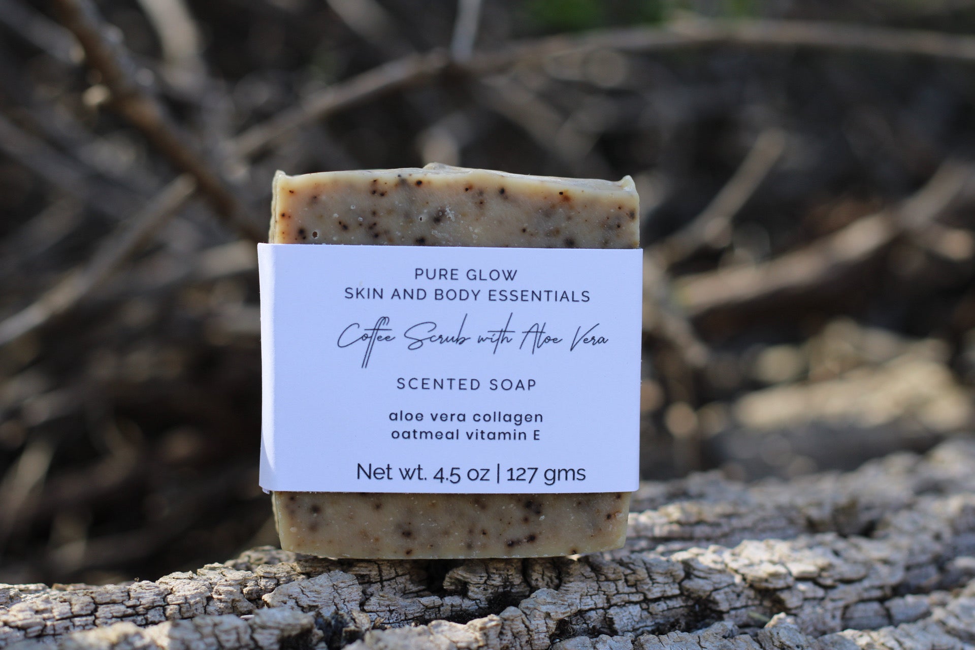 Coffee Scrub with Aloe Vera (Scented)