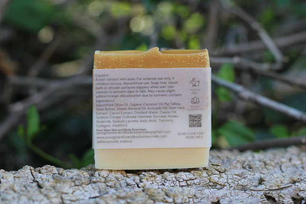 Turmeric Oat with Collagen Soap
